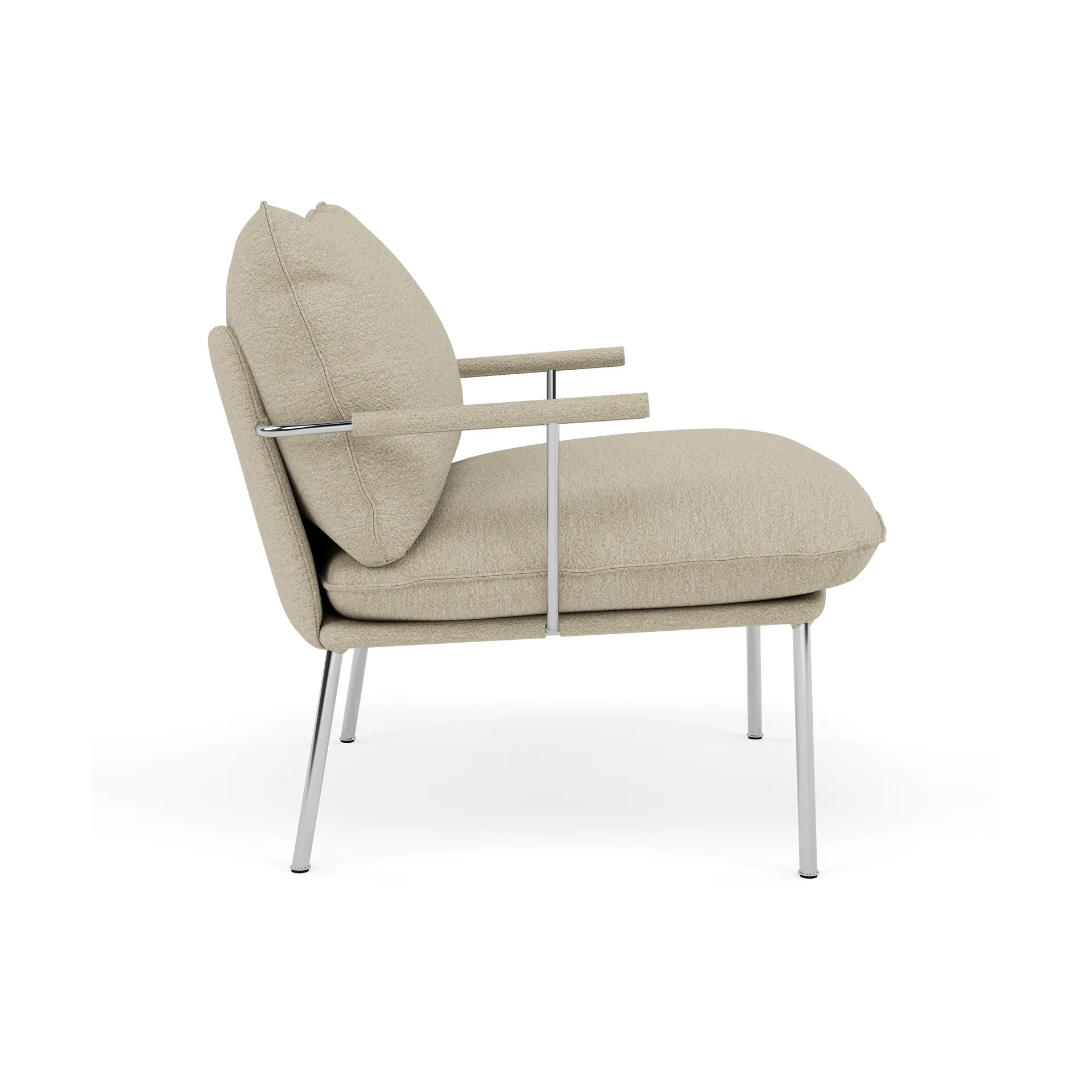 Pico Sessel, Barnum 2-teilig-polished stainless steel Fogia