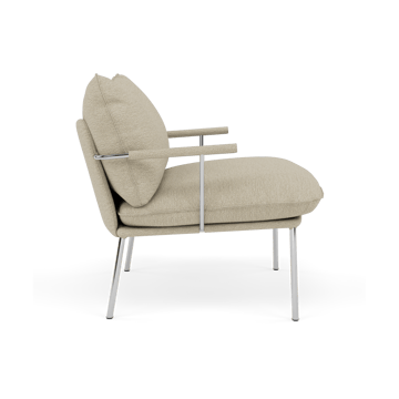 Pico Sessel - Barnum 2-teilig-polished stainless steel - Fogia