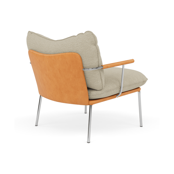Pico Sessel, Vintage Cognac-Barnum 2-polished stainless steel Fogia