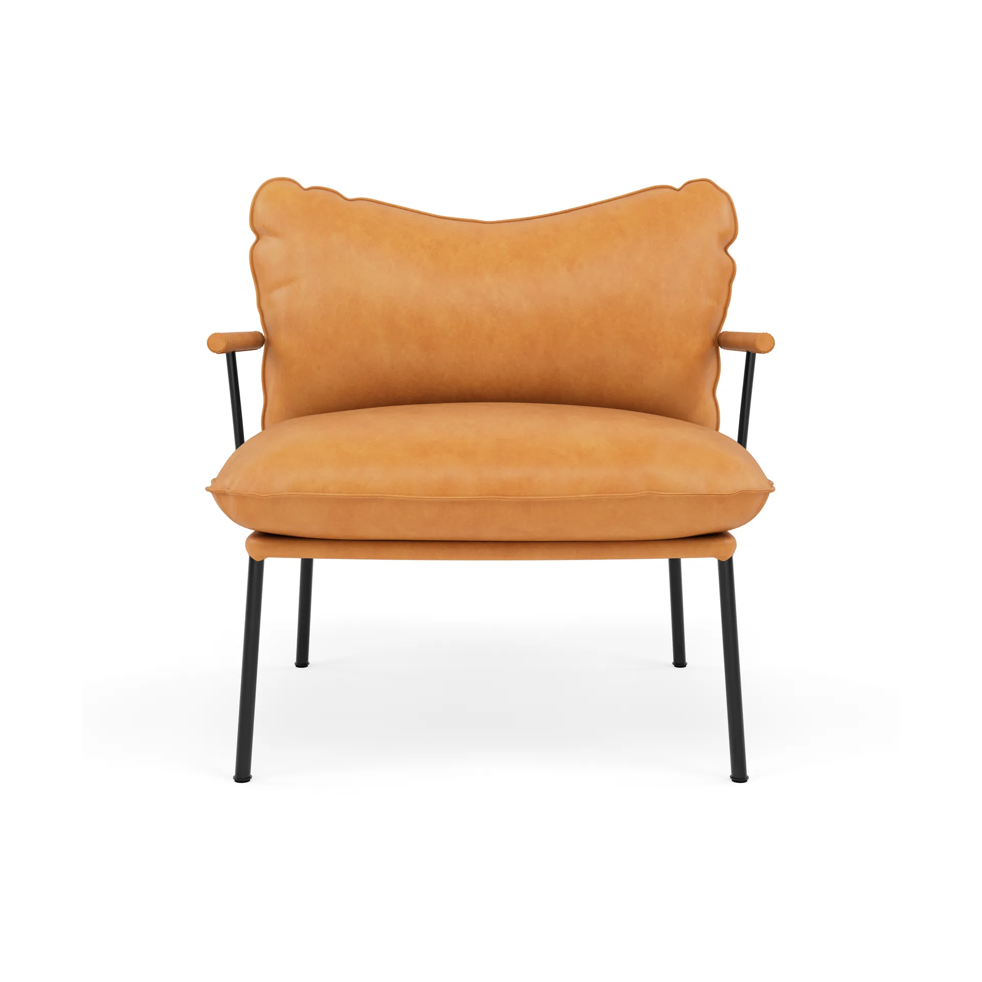 Pico Sessel, Vintage Cognac-RAL 9005 Fogia