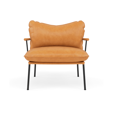 Pico Sessel - Vintage Cognac-RAL 9005 - Fogia