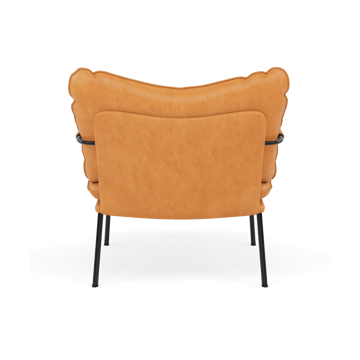 Pico Sessel - Vintage Cognac-RAL 9005 - Fogia