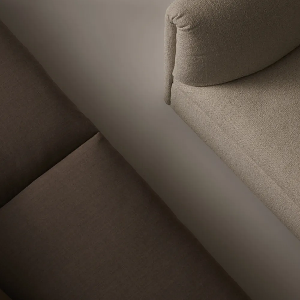 Retreat Sofa 2,5-Sitz, 2,5-sitz Stoff Fiord 751 grau-blau Fogia