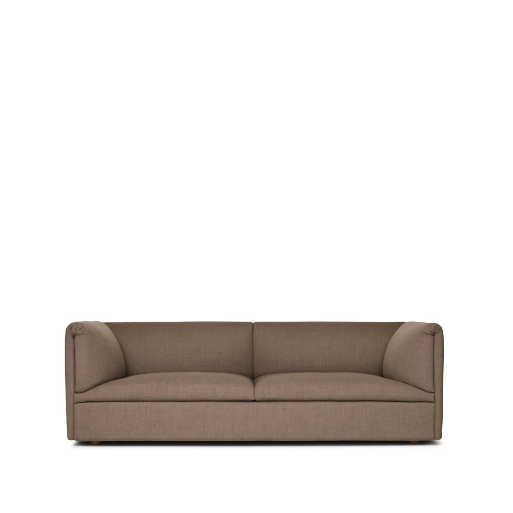 Retreat Sofa 2,5-Sitz, 2,5-sitzige Fiord 271 dunkelbeige Fogia