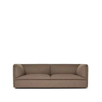 Retreat Sofa 2,5-Sitz - 2,5-sitzige Fiord 271 dunkelbeige - Fogia