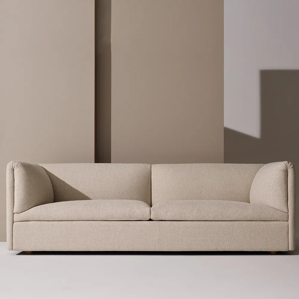 Retreat Sofa 2,5-Sitz, 2,5-sitzige Fiord 271 dunkelbeige Fogia