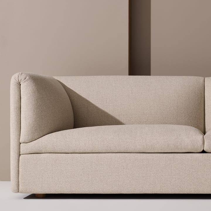 Retreat Sofa 2,5-Sitz, Stoff Linara 2494/433 vanilla Fogia