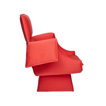 Socialclub Sessel - Tuch Planum 551 rot, high - Fogia