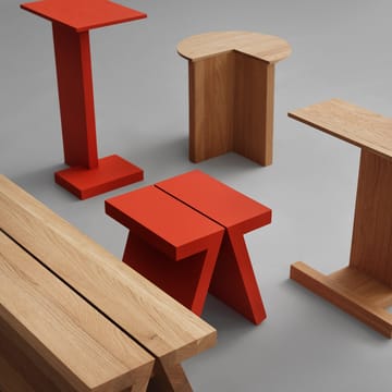 Supersolid Object 1 Hocker - Eiche geräuchert - Fogia
