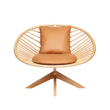 Superstructure Sessel - elmotique 43024 cognac-lackierte Esche - Fogia