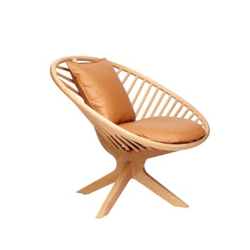 Superstructure Sessel - elmotique 43024 cognac-lackierte Esche - Fogia