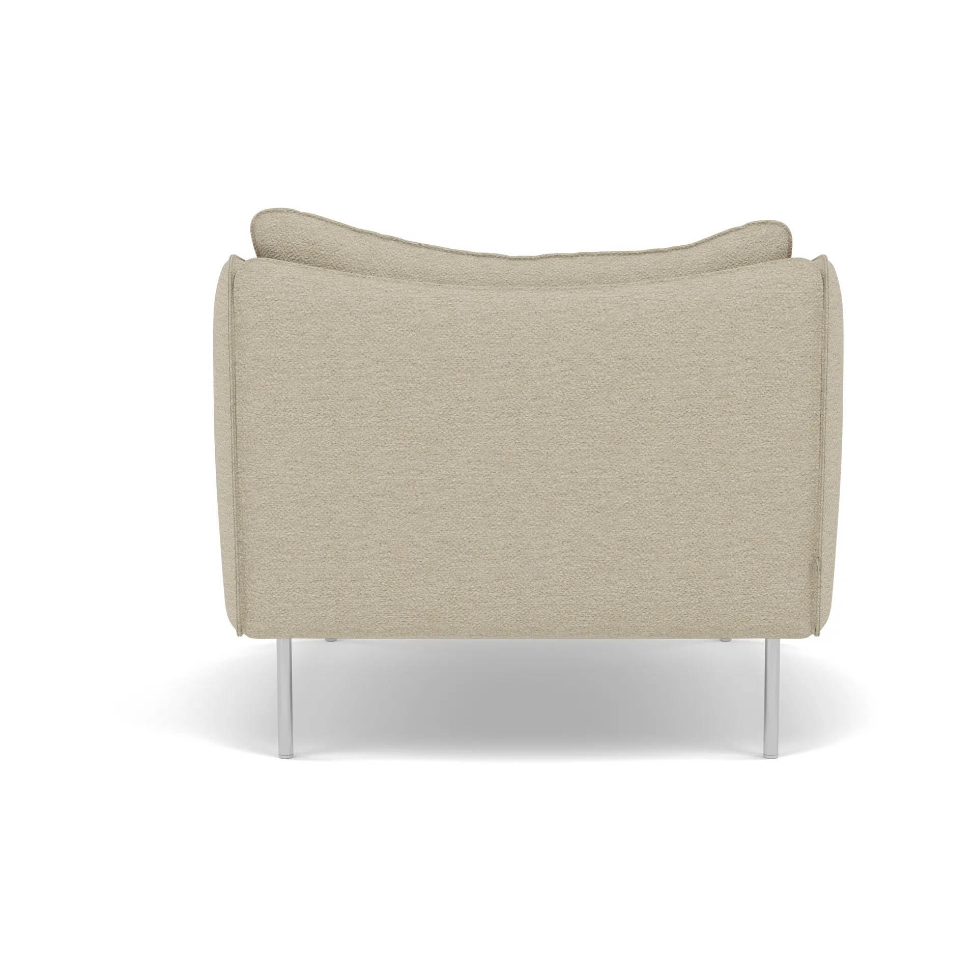 Tiki Sessel, Barnum 2-teilig-polished stainless steel Fogia