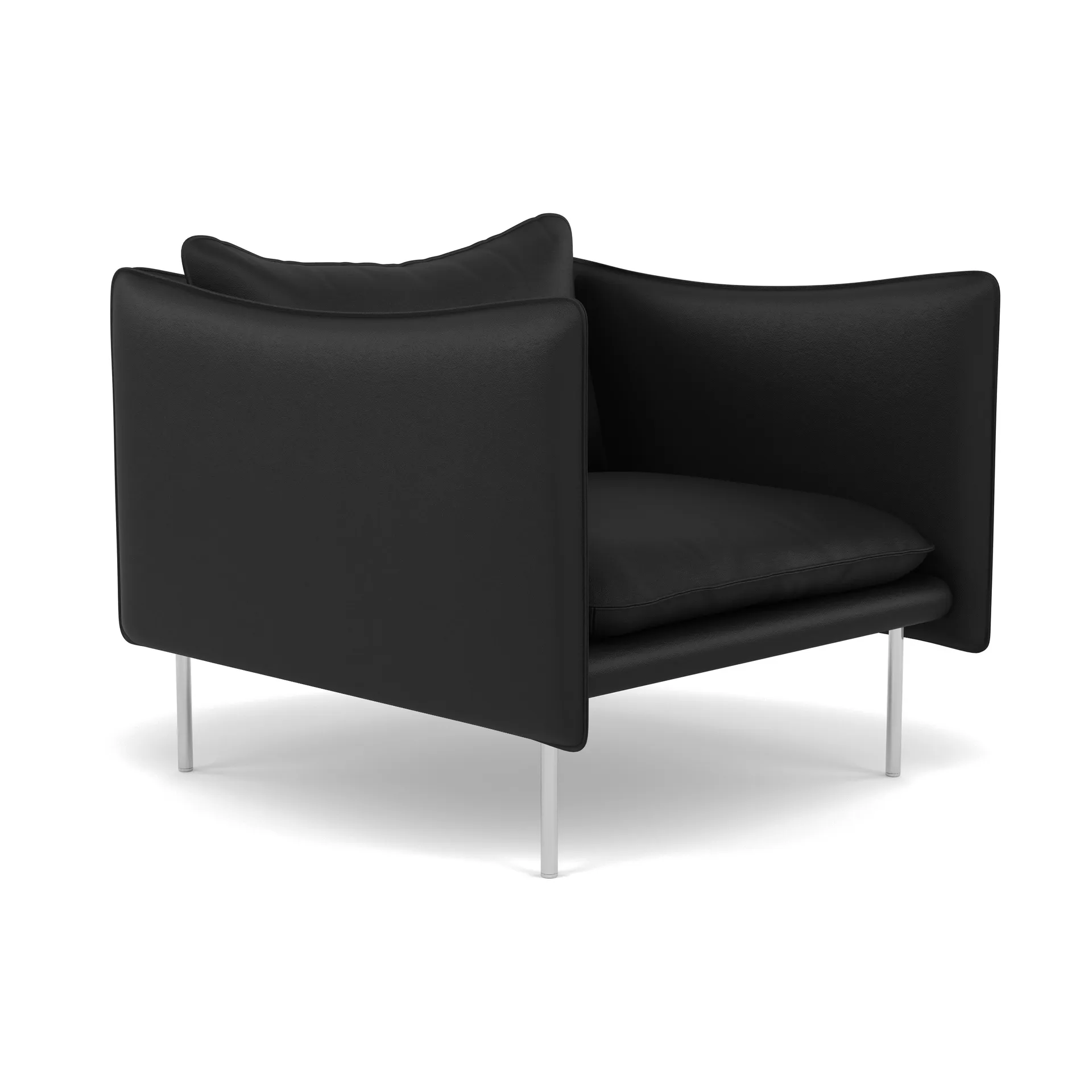 Tiki Sessel, Elmosoft 99999-polished stainless steel Fogia