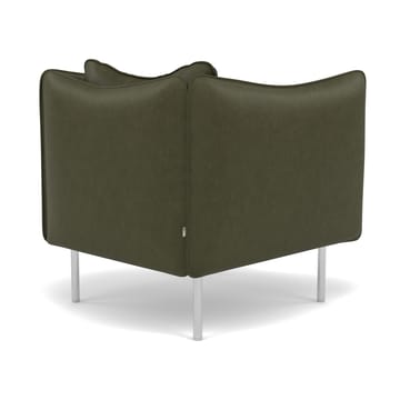 Tiki Sessel Small - Vintage Olive-polished stainless steel - Fogia