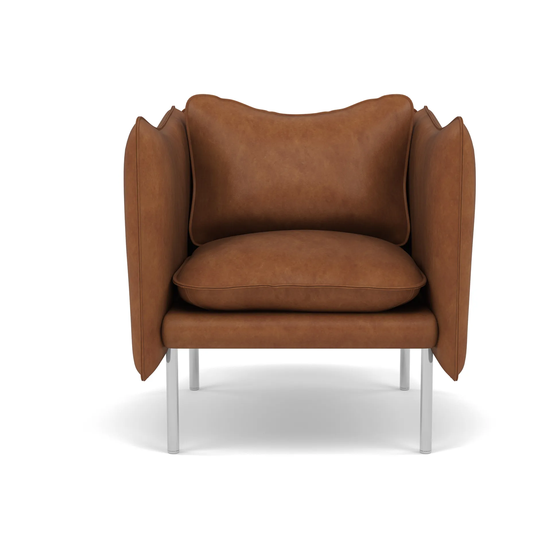 Tiki Sessel Small, Vintage Rangers-polished stainless steel Fogia