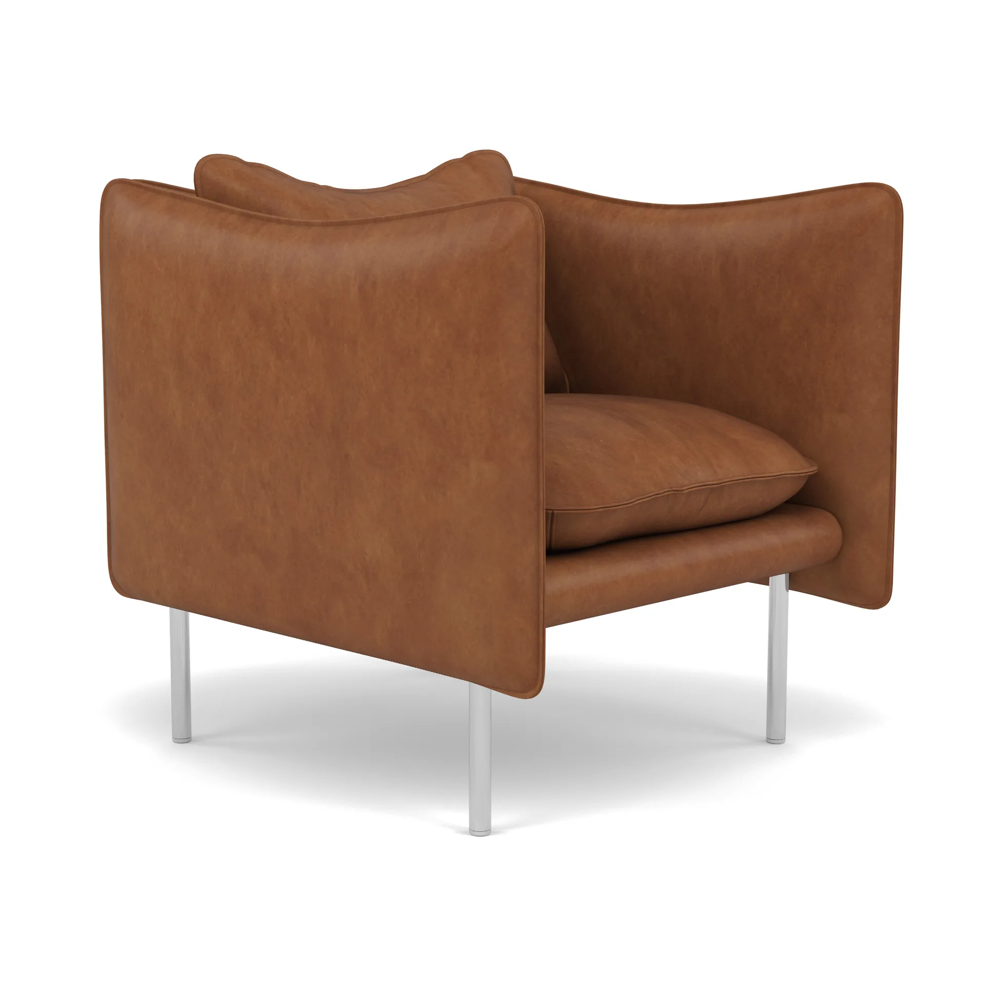 Tiki Sessel Small, Vintage Rangers-polished stainless steel Fogia