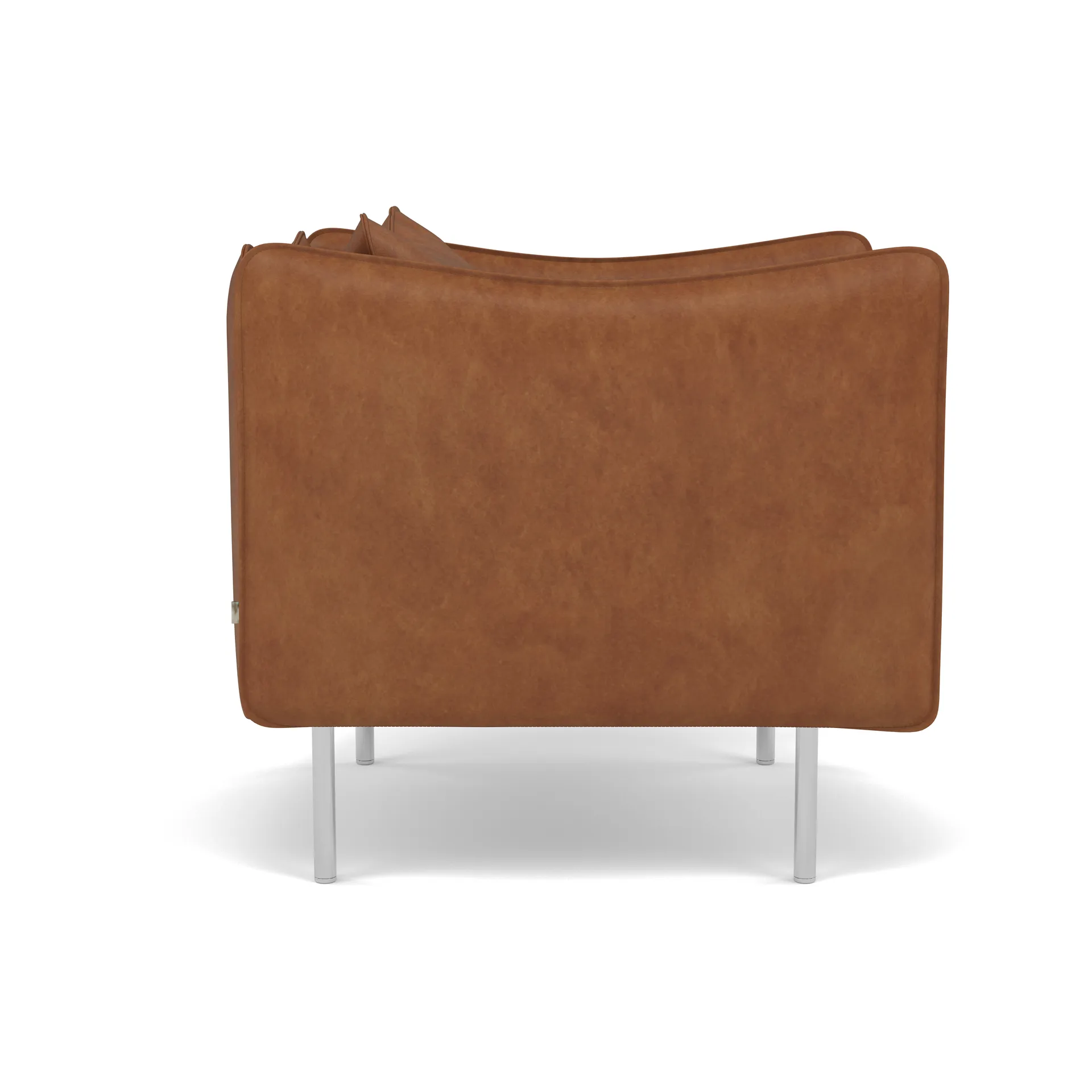 Tiki Sessel Small, Vintage Rangers-polished stainless steel Fogia