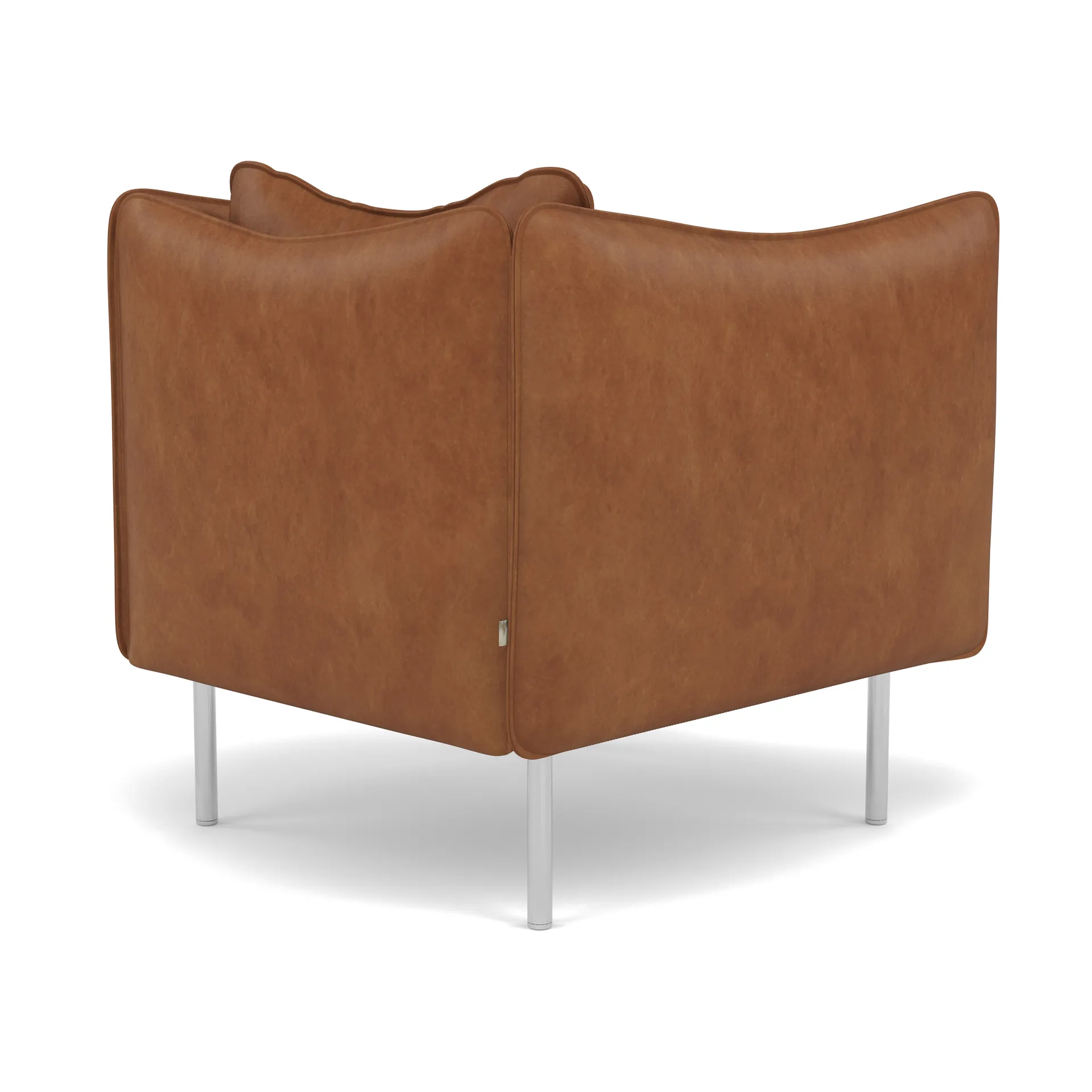 Tiki Sessel Small, Vintage Rangers-polished stainless steel Fogia