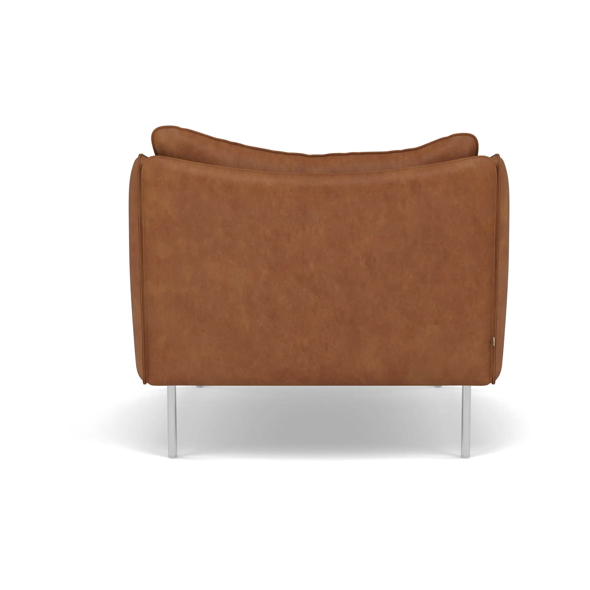 Tiki Sessel, Vintage Rangers-polished stainless steel Fogia