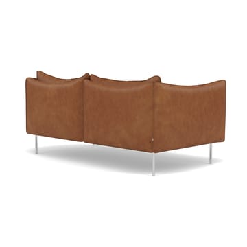 Tiki Sofa 2 Sitz - Vintage Rangers-polished stainless steel - Fogia