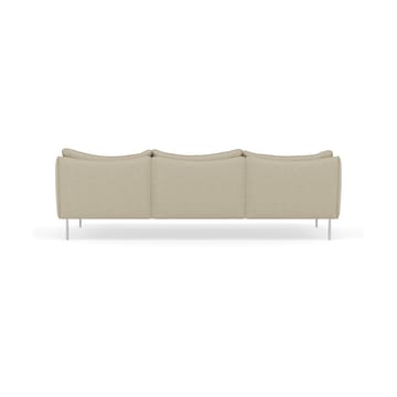 Tiki Sofa 3-Sitz - Barnum 2-teilig-polished stainless steel - Fogia