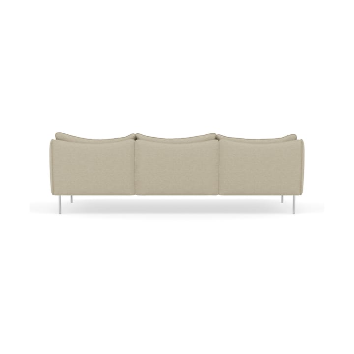 Tiki Sofa 3-Sitz, Barnum 2-teilig-polished stainless steel Fogia