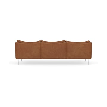 Tiki Sofa 3-Sitz - der Vintage Rangers-polished stainless steel - Fogia