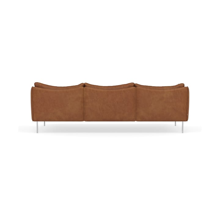 Tiki Sofa 3-Sitz, der Vintage Rangers-polished stainless steel Fogia