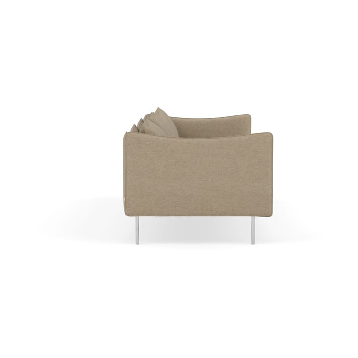 Tiki Sofa 3-Sitz, Ecriture 0240-polished stainless steel Fogia