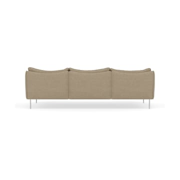 Tiki Sofa 3-Sitz - Ecriture 0240-polished stainless steel - Fogia