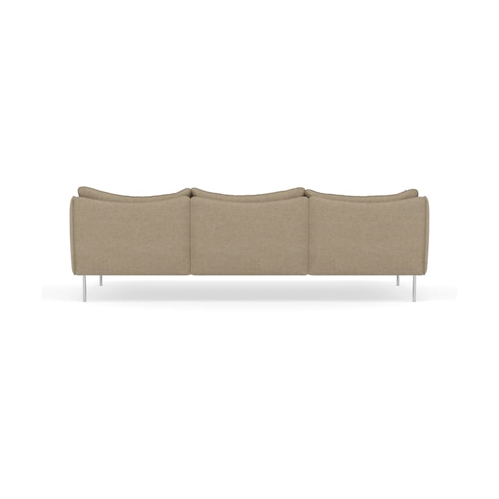 Tiki Sofa 3-Sitz, Ecriture 0240-polished stainless steel Fogia