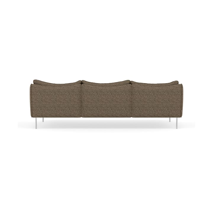 Tiki Sofa 3-Sitz, Safire 0001-polished stainless steel Fogia