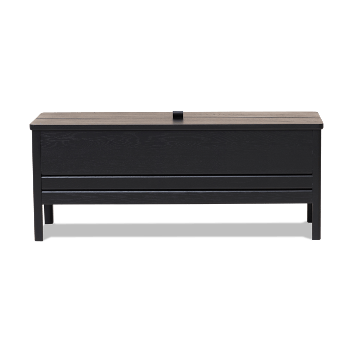 A Line Aufbewahrungsbank 111 cm - Black - Form & Refine