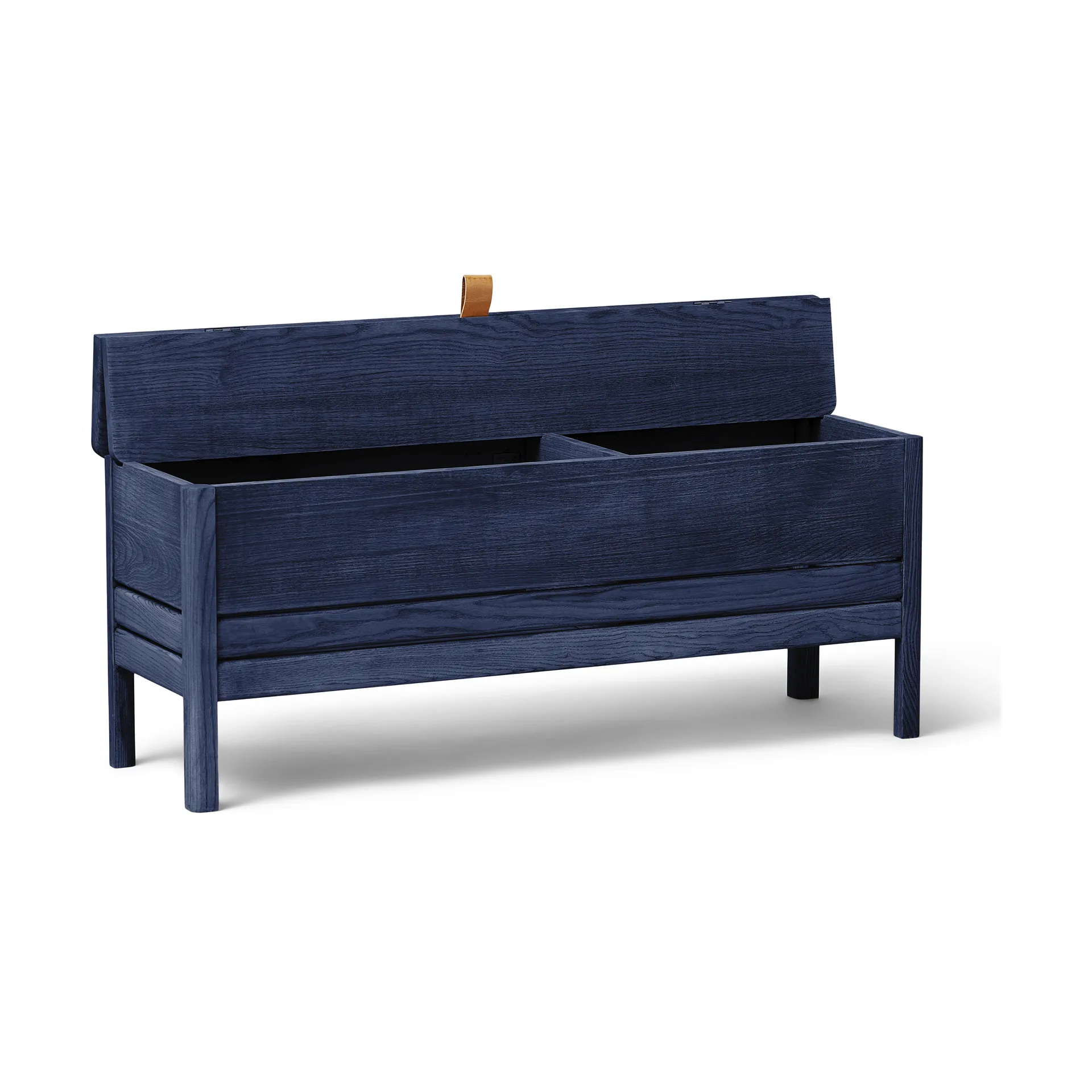 A Line Aufbewahrungsbank 111 cm, Indigo Blue Special Edition Form & Refine