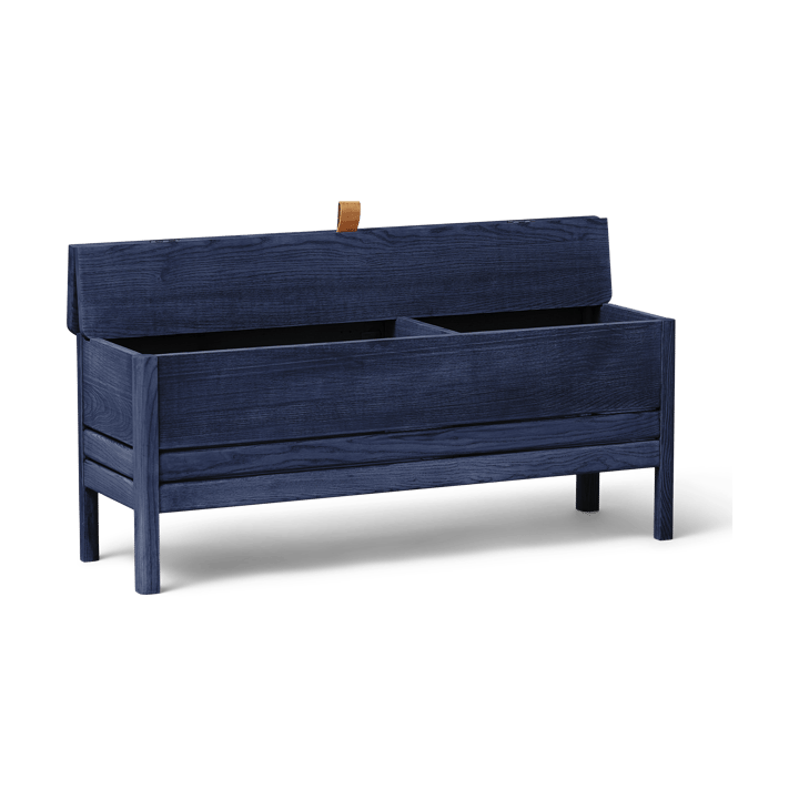 A Line Aufbewahrungsbank 111 cm, Indigo Blue Special Edition Form & Refine