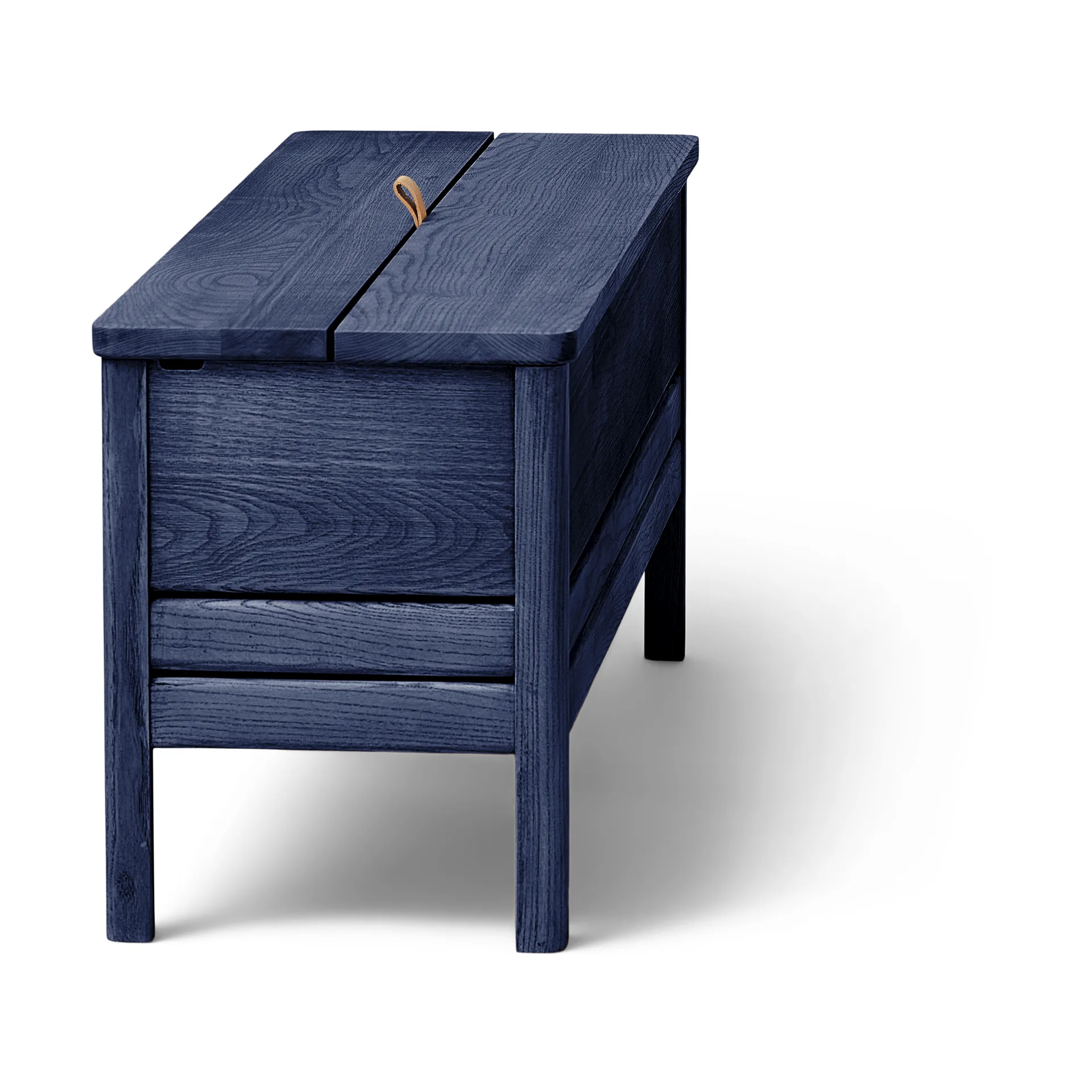 A Line Aufbewahrungsbank 111 cm, Indigo Blue Special Edition Form & Refine