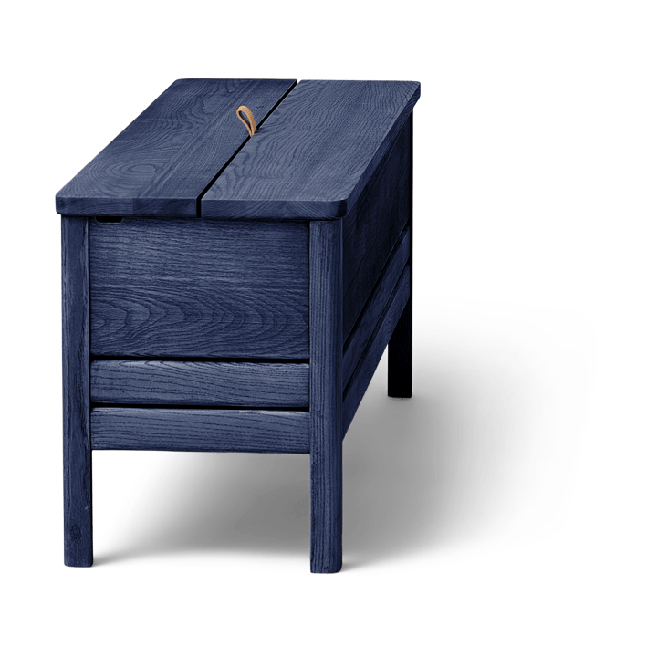 A Line Aufbewahrungsbank 111 cm, Indigo Blue Special Edition Form & Refine