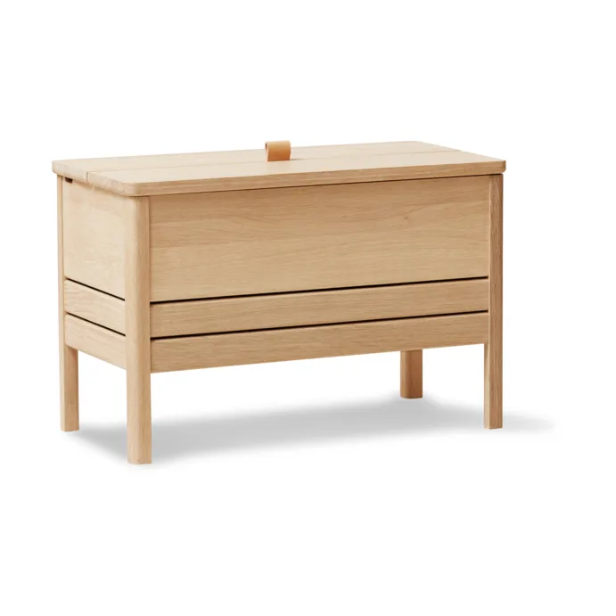 A Line Aufbewahrungsbank 68 cm, Geölte Eiche Form & Refine