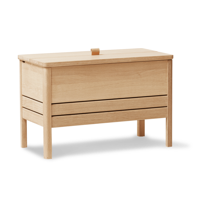 A Line Aufbewahrungsbank 68 cm, Geölte Eiche Form & Refine