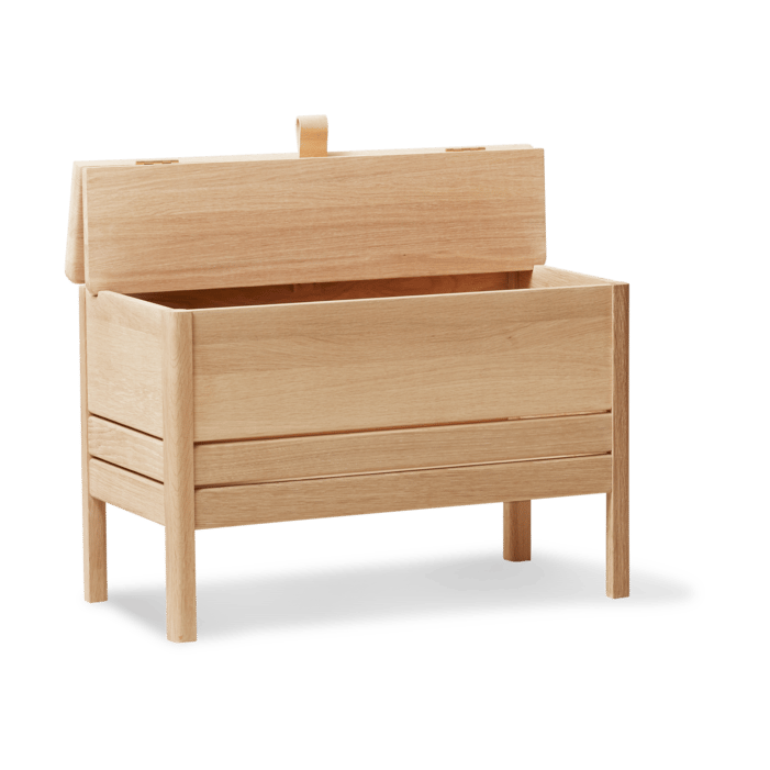 A Line Aufbewahrungsbank 68 cm, Geölte Eiche Form & Refine