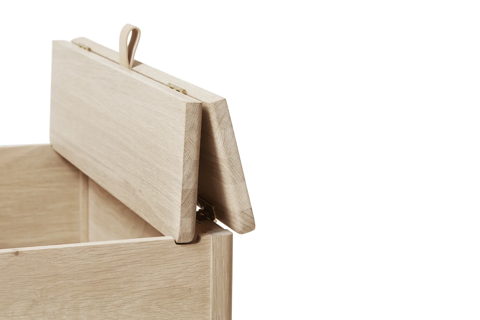 A Line Aufbewahrungsbank 68 cm, Geölte Eiche Form & Refine