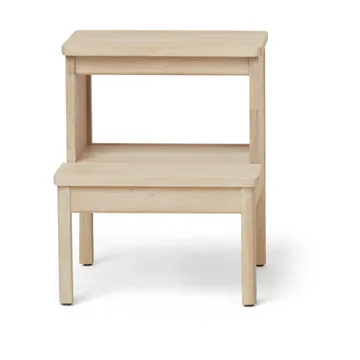 A line Tritthocker - Weiße Eiche - Form & Refine