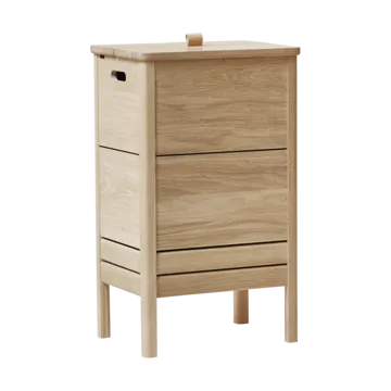 A Line Wäschekorb - Weiße Eiche - Form & Refine