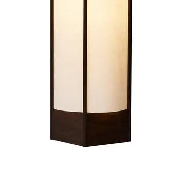 Andon Pendelleuchte - Dunkelbraune Esche, long - Form & Refine