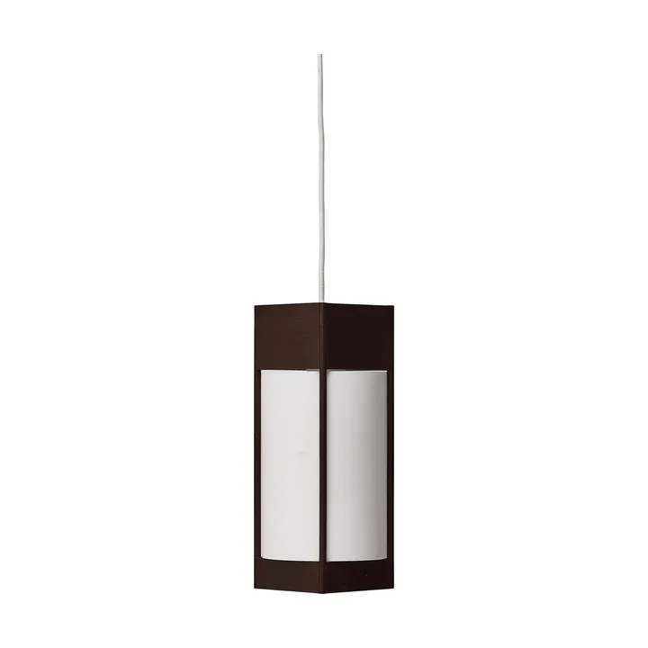 Andon Pendelleuchte - Dunkelbraune Esche, small - Form & Refine
