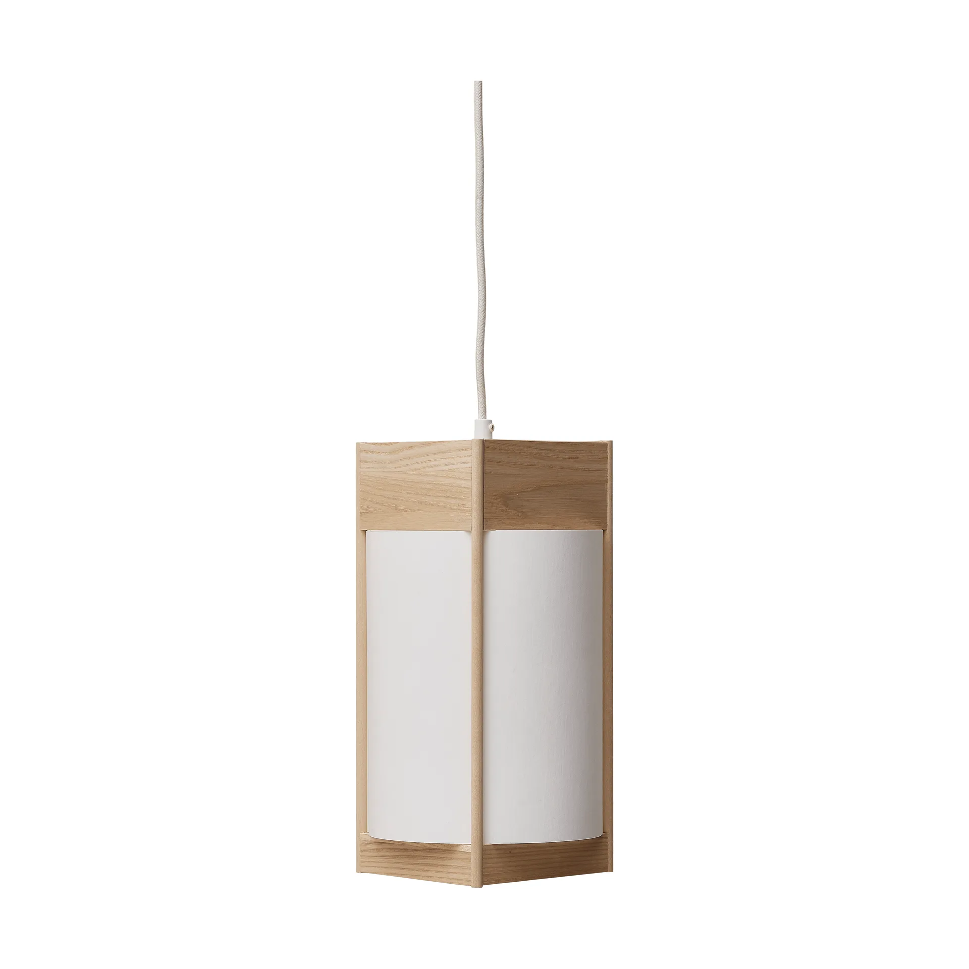 Andon Pendelleuchte, Esche, Medium Form & Refine
