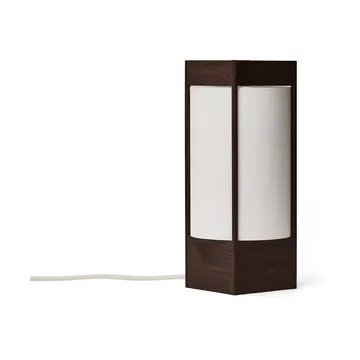 Andon Tischlampe - Dunkelbraune Esche, 32 cm - Form & Refine