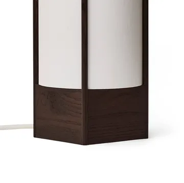 Andon Tischlampe - Dunkelbraune Esche, 32 cm - Form & Refine