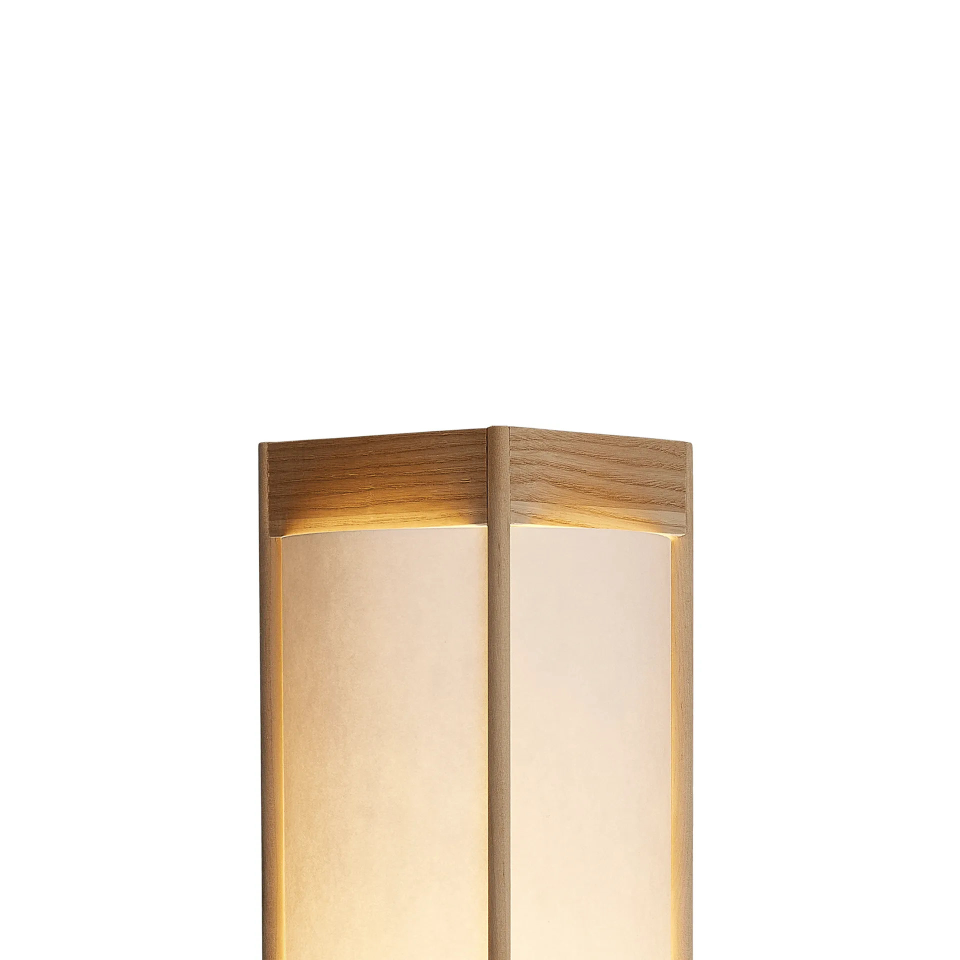 Andon Tischlampe, Esche, 32 cm Form & Refine
