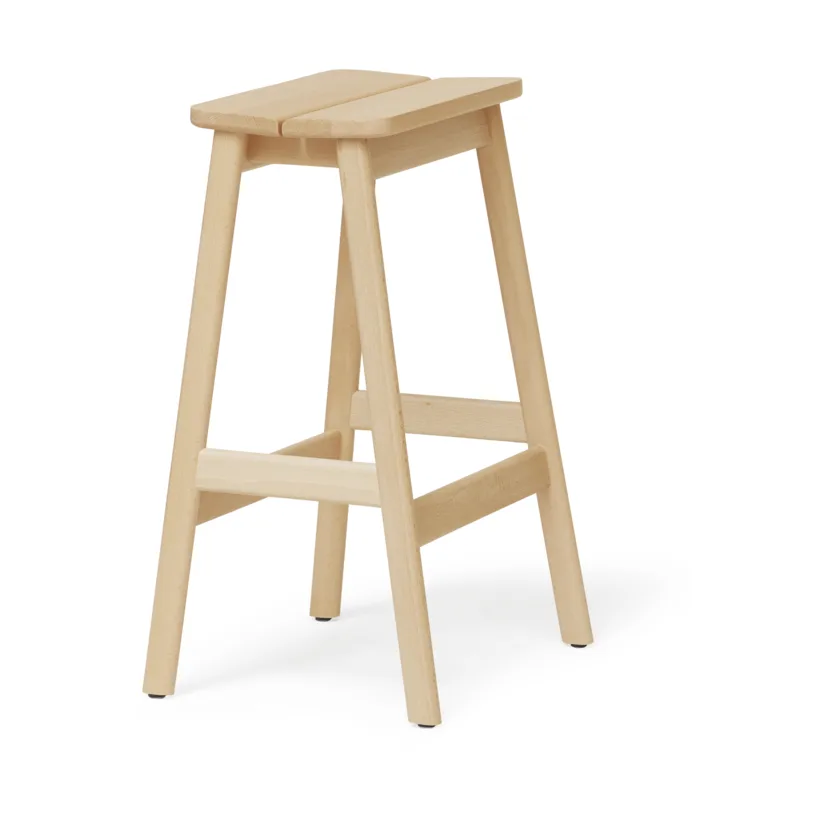 Angle Standard Barhocker 65 cm, Buche Form & Refine